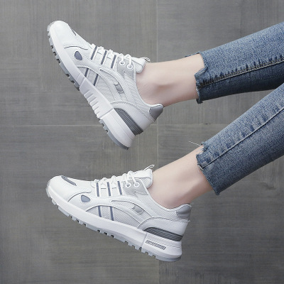 阿甘鞋女ins2021春季新款网红韩版透气休闲运动跑步休闲板鞋