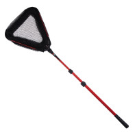 抄网套装一体三角抄网捞鱼网兜大物抄网头杆可折叠伸缩1.8米