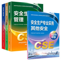 2024年版中级注册安全师工程师教材安全4科全套
