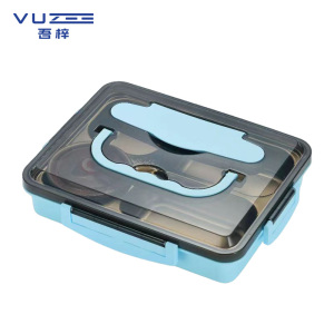 吾梓 饭盒 四格 个(四格)