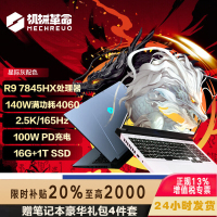 机械革命 蛟龙16 Pro 16英寸专业电竞游戏本笔记本电脑 定制(R7-7745HX 16G内存 2TB固态 RTX4060 8G独显 165HZ 2.5K屏)白色