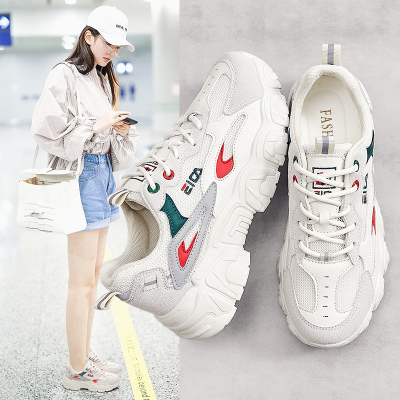 2020女鞋新品ins老爹鞋女鞋子韩版百搭网红运动鞋女休闲时尚女鞋学生潮