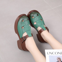 Brookings高跟罗马凉鞋2023春夏新款大1QgRGR