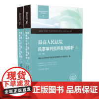 正版 最高人民法院民事审判指导案例解析(第二版)上下册 二本 人民法院出版社 9787510927478 民事案例