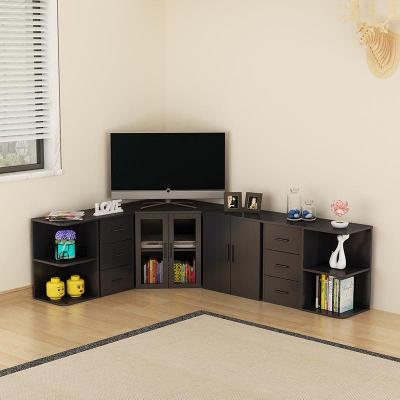 转角电视柜组合