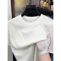 [80支液氨-新疆长绒棉]短袖男T恤2026夏季新款圆领三防T恤