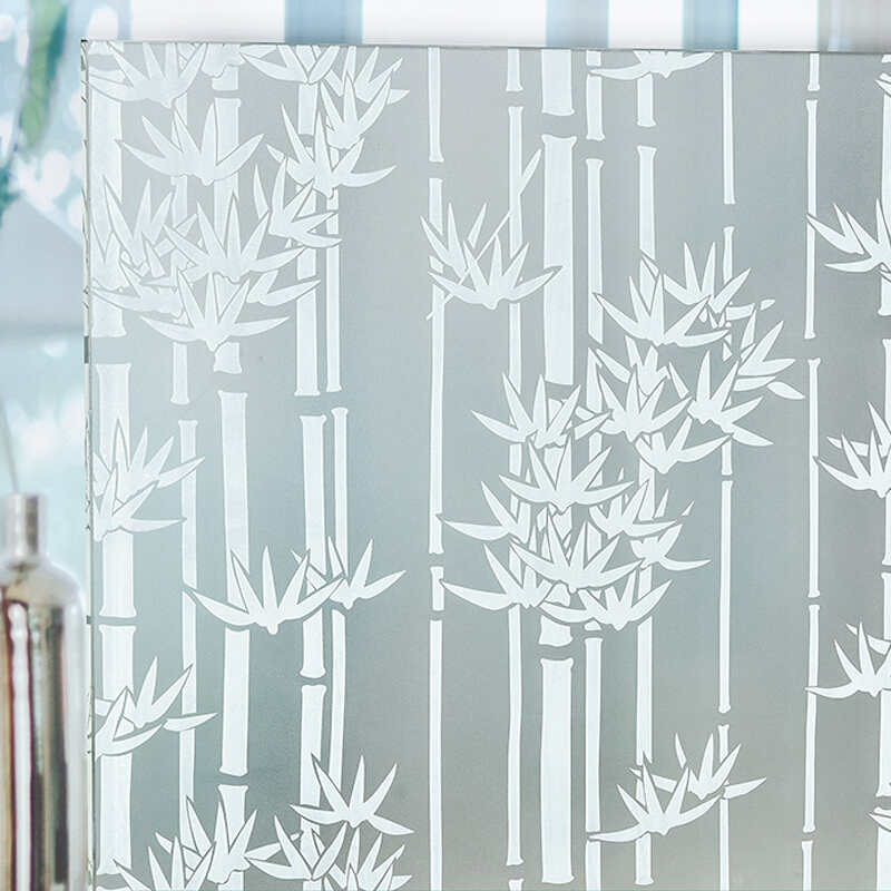 磨砂窗花免胶静电玻璃贴卫生间浴室防走光窗花浴室推拉移门防水防晒