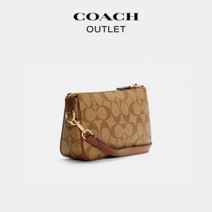 [香港直邮]原装进口蔻驰COACH/奥莱女包经典标志NOLITA 19号手袋麻将包C3308