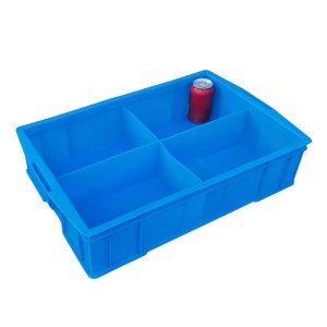 臻远ZY-SNXD-101塑料分割箱零件分类箱收纳盒 大四格