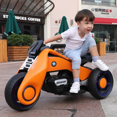 大号儿童电动车摩托车三轮车双驱童车可坐宝宝小孩玩具车可坐人