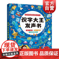 会说话的识字大王发声书 派洛特益智启蒙发声书幼儿学前识字3-6岁儿童手指点读书幼儿启蒙早教书点读早教有声书识字书幼儿认字