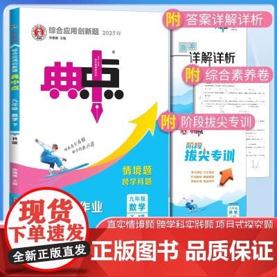 2025春典中点九年级数学下册人教版综合应用创新题初三9年级下册同步练习题测试卷