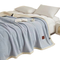 步宽 绵羊绒复合毛毯 200*230cm/条