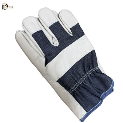 岱润 手套 半皮亮面加绒 副