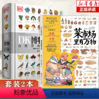 [套装2本]菜市场里有万物+DK博物大百科(精) [正版]菜市场里有万物 精装大开本 24个菜市场的环球之旅姐妹篇彩绘版