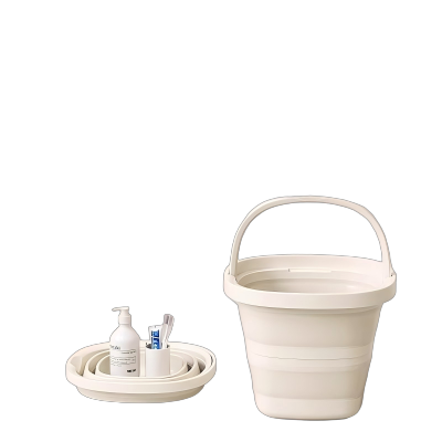 蕙如(HUIRU) 折叠水桶家用大容量学生宿舍手提桶车用户外旅行钓鱼便携塑料水桶 个