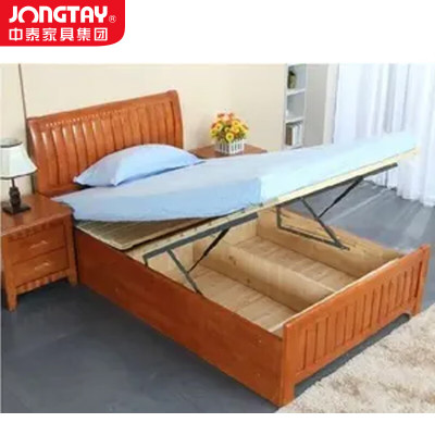 中泰(jongtay)床 现代简约双人高箱床办公室休息储物箱床1.5米 J-YQDZ05