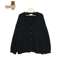 YANXU青年流行2023年v领毛衫休闲韩版男生开衫英伦学生时尚毛衣