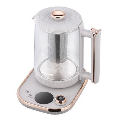 大宇养生壶 家用多功能玻璃花茶烧水壶 DYYS-80018 淡雅灰