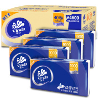 维达(Vinda) 卷纸卫生纸无芯四层加厚原生木浆 4提40卷装