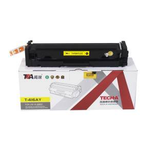 高端T-416AY 2.1K带芯片适用惠普pro M454dn/454dw/MFP M479dw彩色打印机墨粉盒黄色