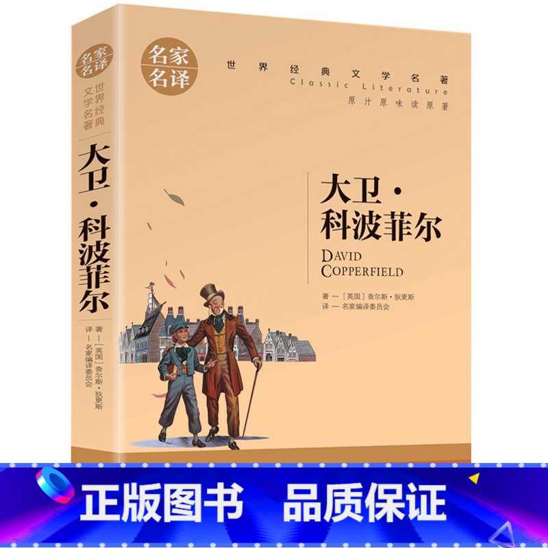 大卫科波菲尔 [正版]5本25元傲慢与偏见原着原版 初中高中小学生课外阅读书籍小说 青少年名著书籍 成人阅读名著书籍名家