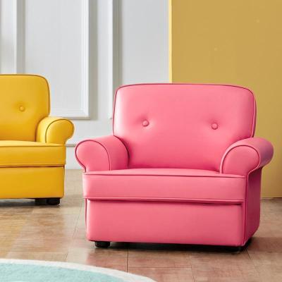 森美人儿童皮艺沙发宝宝座椅男孩女孩公主幼儿园读书角沙发
