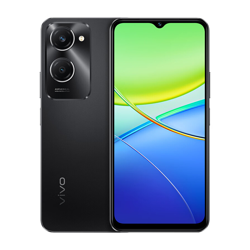 vivo Y36c 8GB+256GB 月影黑 5G手机 灵动外观 5000mAh大电池 90Hz高亮护眼屏 大内存大电池长续航学生老人智能机