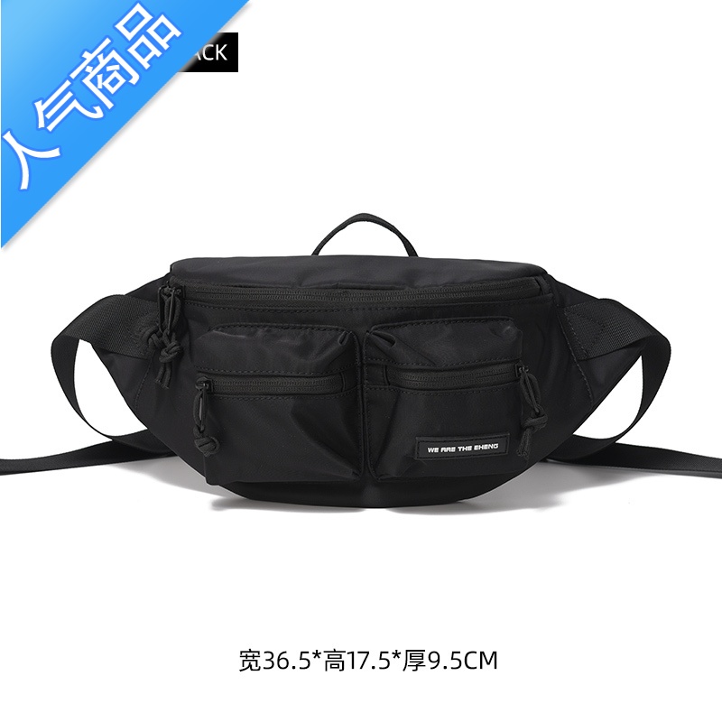 封后斜挎包男日系潮牌单肩包胸包运动款腰包休闲ins潮流小背包女夏季单肩包男