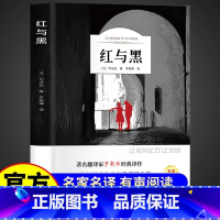 [官方正版 单册]红与黑 [正版] 红与黑 司汤达著 全译本中文版无删减完整版 名家名译红与黑书 世界经典文学名著外国小