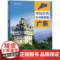2023年 广东地图册(标准行政区划 区域规划 交通旅游 乡镇村庄 办公出行 全景展示)-中国分省系列地图册