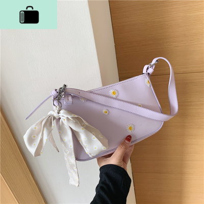 小众腋下包女包2020流行新款春夏百搭小雏菊单肩包时尚网红斜挎包NEW LAKE女斜挎包
