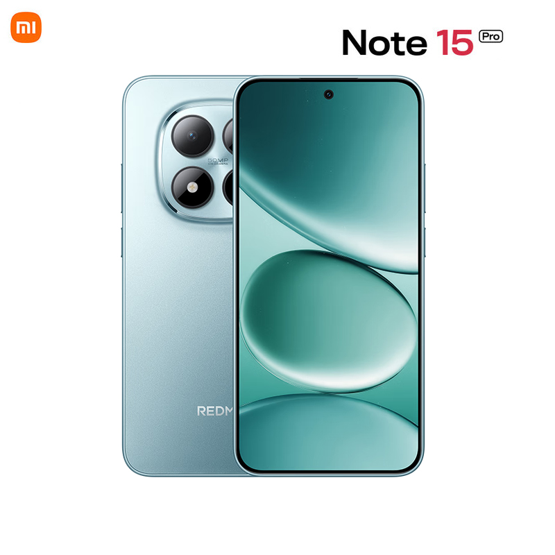 小米(MI)REDMI Note15 Pro 天青蓝 8GB+256GB 天玑7400-Ultra 7000mAh 龙晶玻璃十倍抗摔 红米5G手机