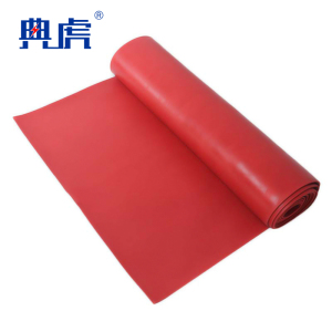 典虎 绝缘橡胶板 红色8mm*1m*10m 卷