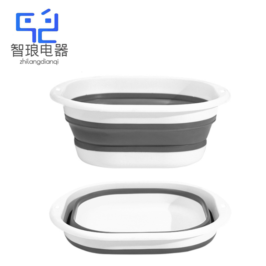 万允 折叠脸盆 大号36cm/个(大号36cm)