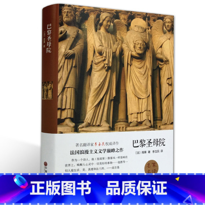 [正版]巴黎圣母院 雨果著精装原版原著 青少年初中小学生文学无删减版七年级初中生课外阅读书籍必读青少年名著