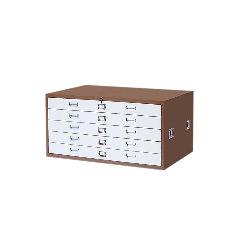 正斌底图柜工程资料图纸柜0号13号抽屉柜文件柜地图柜菲林柜图纸收纳柜0号咖白单节1300*930*550