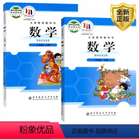 [正版]2024适用北师大版二年级数学上下册全套2本北师大版数学小学数学二年级上下册全套 北京师范大学出版数学二年级上