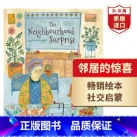[正版]邻居的惊喜 英文原版 The Neighbourhood Surprise 莎拉邓肯 儿童艺术绘本 社交启
