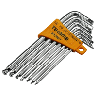 takama(高松)302007 7件套球头内六角扳手套装英制六棱角扳手长款螺丝刀S2