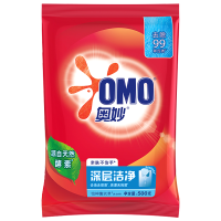 奥妙(OMO) 深层洁净洗衣粉500g 含薰衣草去渍无磷不伤手无残留
