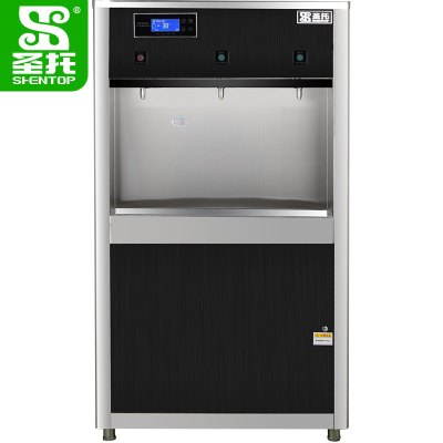 圣托(Shentop)三出水咀反渗透温热式饮水机 全自动净化水开水器 触摸温热式学校医院直饮机DBB06
