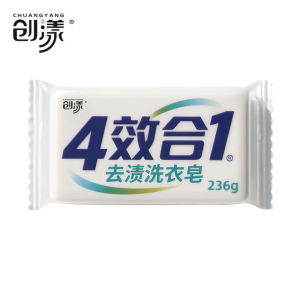 创漾CN3039 4效合1去渍洗衣皂236g