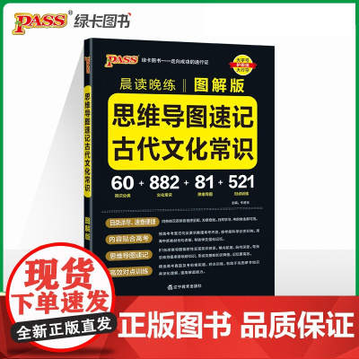 2025《晨读晚练》 高中思维导读速记古代文化常识(图解