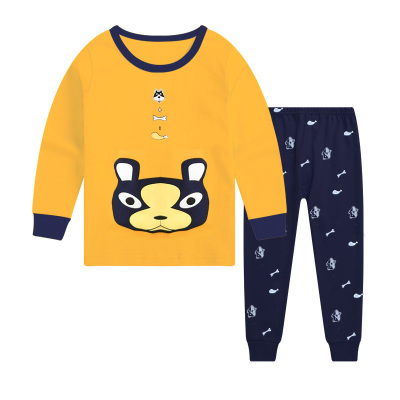 2019春季儿童棉秋衣秋裤套装男童装女童宝宝保暖内衣中大童棉小孩睡衣臻依缘