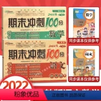 [正版]全新期末冲刺100分完全试卷RJ人教版语文+数学三年级下册小学3年级教辅资料试卷子单元复习重点学校期末模拟冲刺