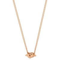 Salvatore Ferragamo吊坠黄铜玫瑰金色项链时尚百搭配饰经典简约风