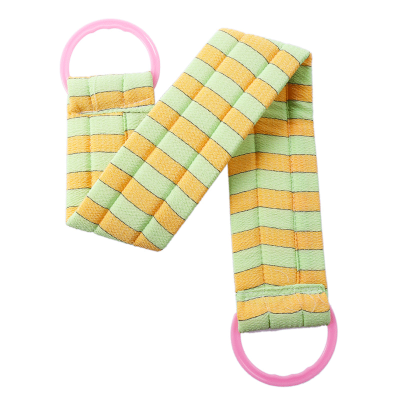 简约现代生活日用家居百货搓澡巾长条成人拉背条洗澡巾洗澡搓泥搓背巾戳背刷沐浴球浴室用品