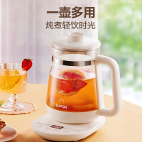 苏泊尔16大菜单功能 800W大功率 5段调温 高硼硅 24小时预约 1.5l容量 养生壶SW-15Y19