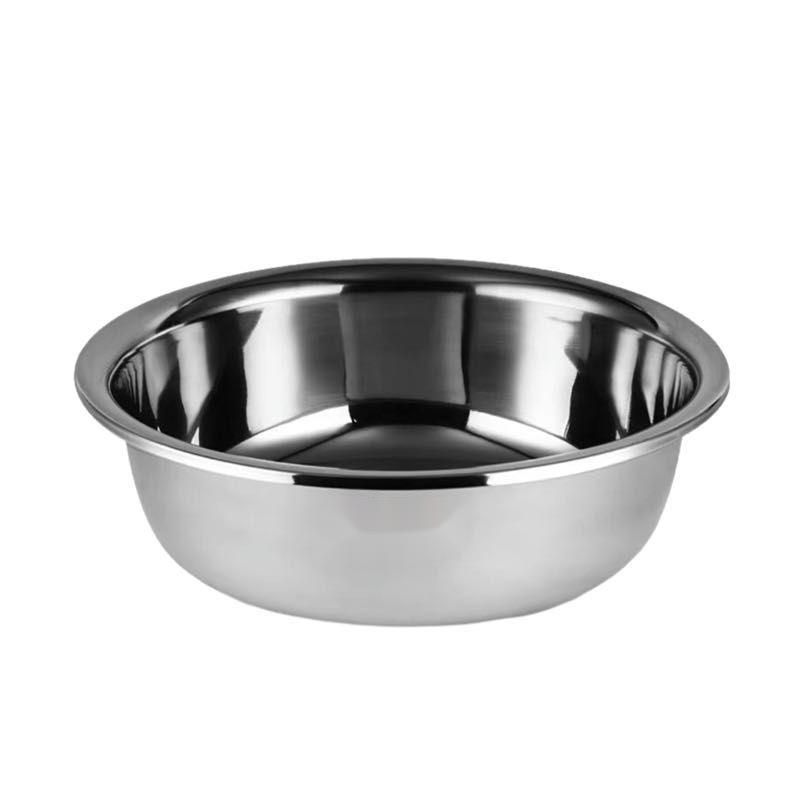 蔚岸不锈钢304洗脸盆 洗菜盆 洗脚盆 洗衣盆 汤盆40cm/个